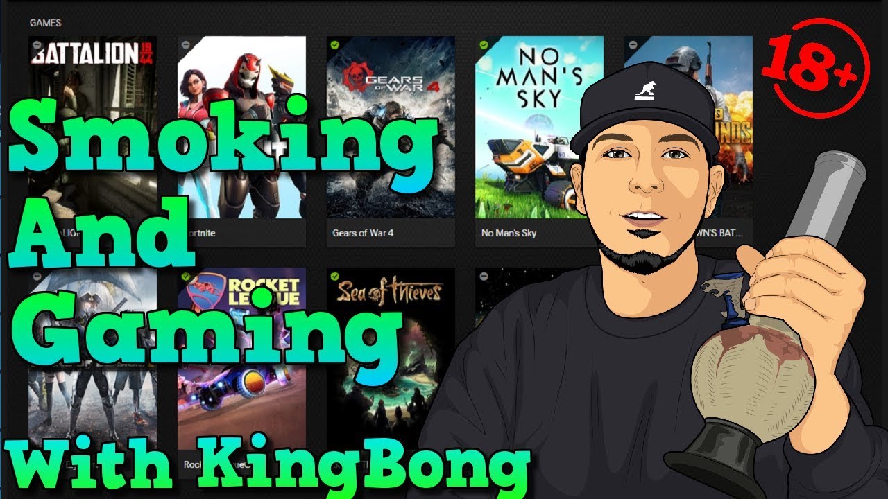 Fortnite 18+ Adult Stream 🔴 Smoking And Gaming With KingBong 🌳