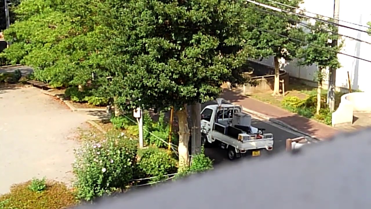 廃品回収車？