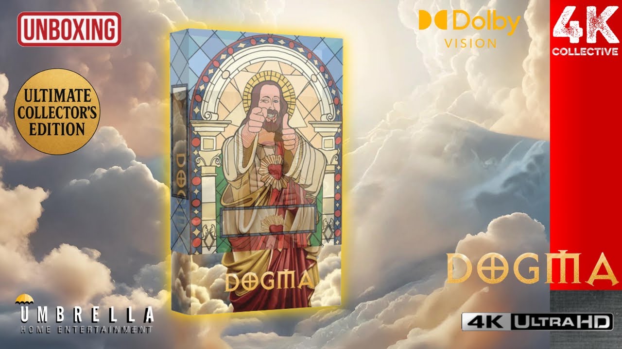 Kevin Smith’s Dogma 4K UltraHD Blu-Ray Umbrella Entertainment Collectors Edition Unboxing 