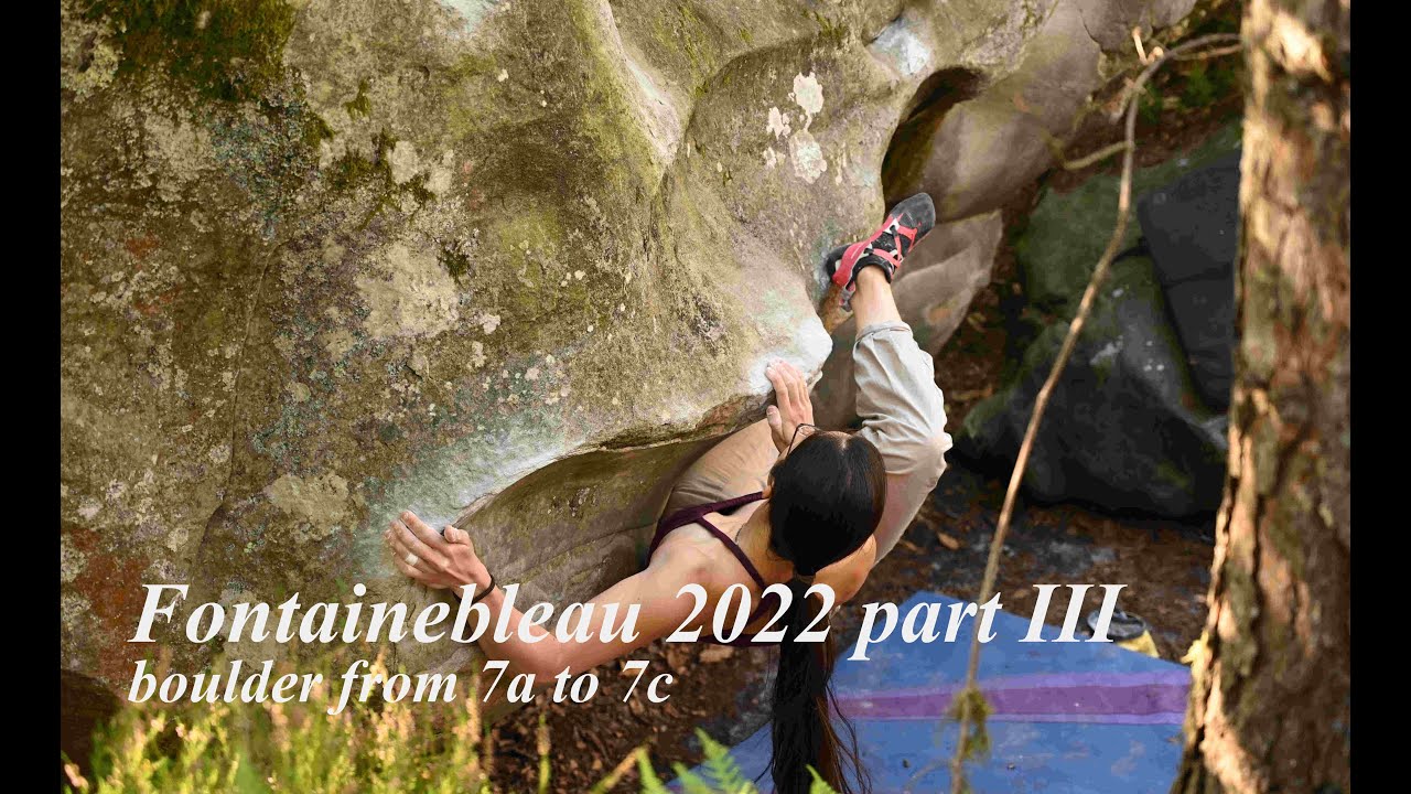 Bouldering Fontainebleau 2022 part 3