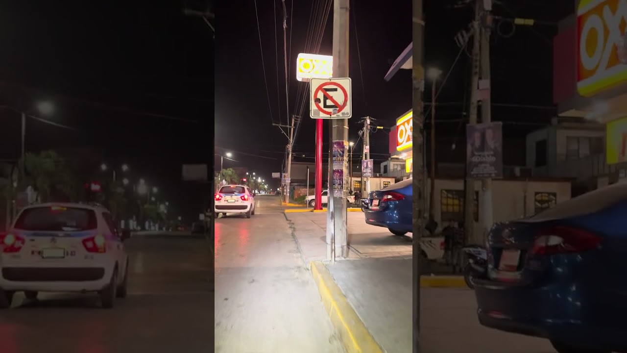Vuelta nocturna por Cd Madero Tamps.