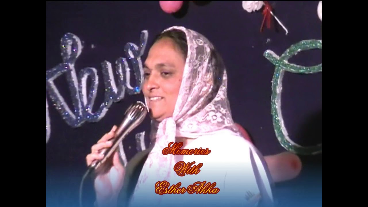 Sweet Memories with my Spiritual Mother Esther Akka