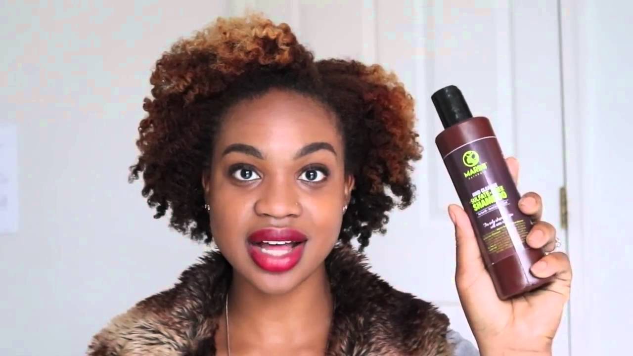 Marini Naturals   Kenya's First Natural Haircare Line   Review & Twistout Demo