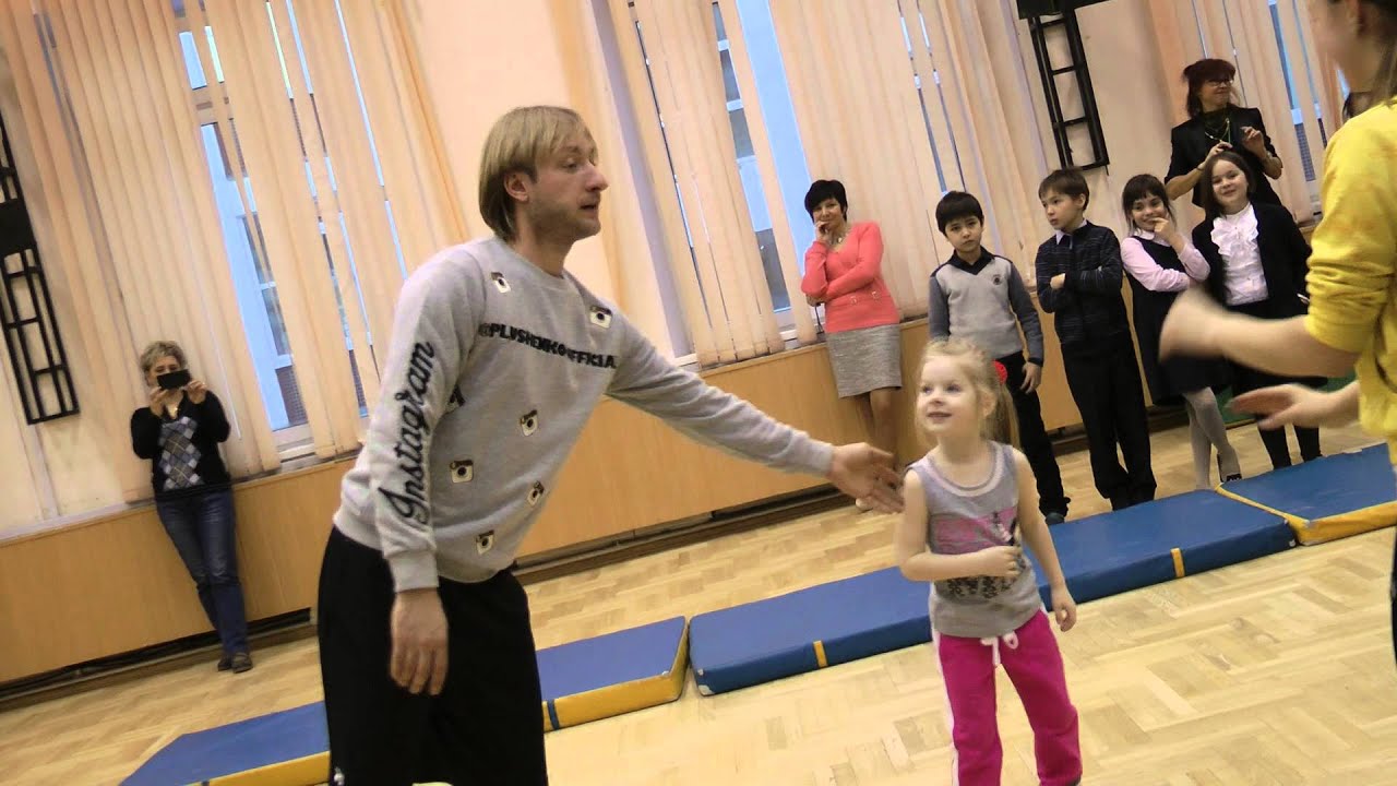 Евгений Плющенко Давайте покрутимся.Сложное упражнение Мастер-класс 19.02.15