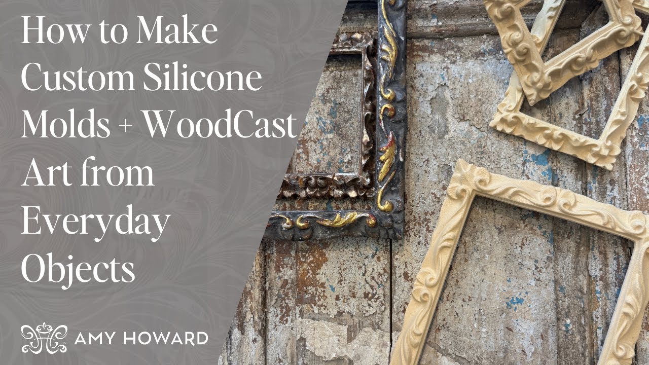 Turn Everyday Objects into WoodCast™ Art | Custom Silicone Molds & Wood Appliqués