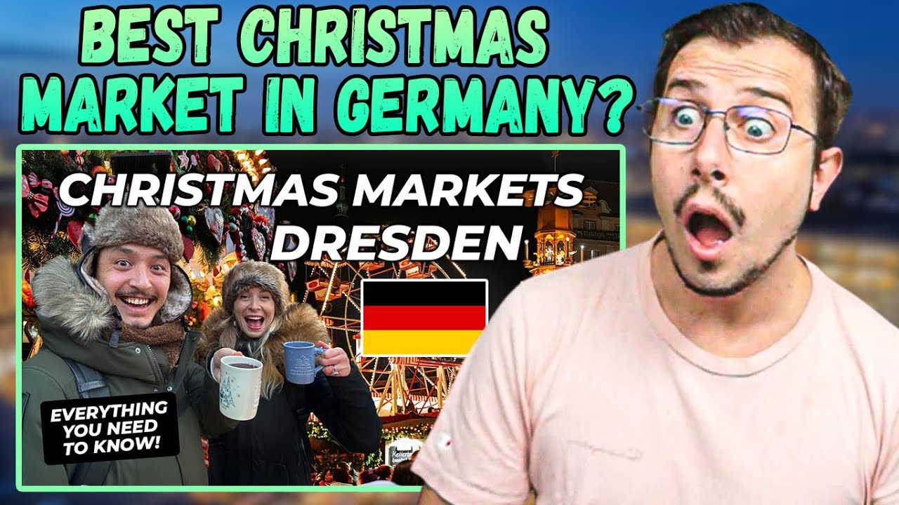Is Dresden's Christmas Market the Best in Germany? 🎄🇩🇪 Reaction