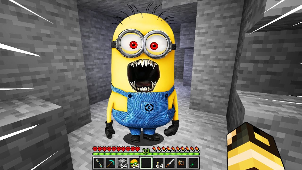 HO INCONTRATO I MINION NEL MIO MONDO DI MINECRAFT!!