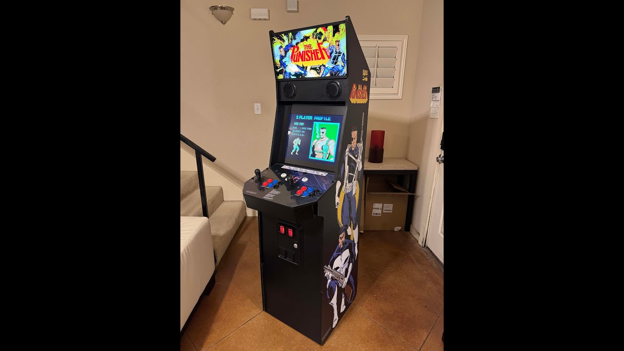 BIG BLACK PUNISHER - Arcade1up Mod