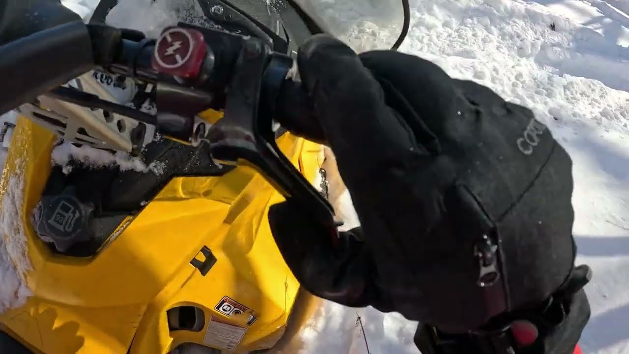 27.02.2024г.! Сахалин!Поездка по распадку на снегоходе BRP TUNDRA 550 LT!