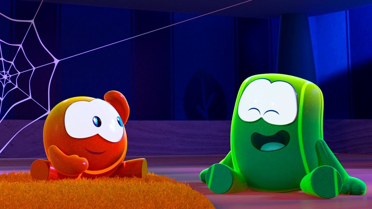 Cartoons - BooMons are playing with a Spider Web 🕸️🤾 | Cuquin's adventurous friends
