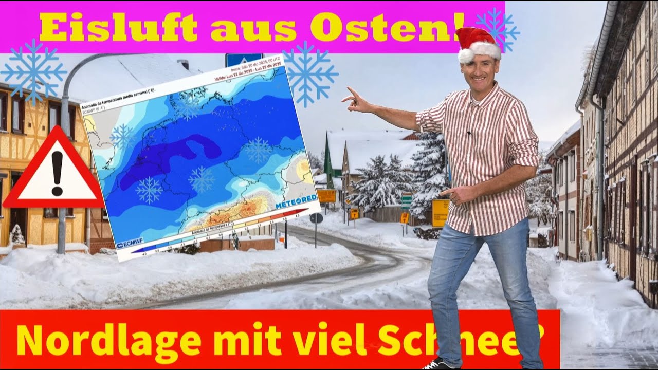 Unglaubliche ECMWF-Prognose f&uuml;r den Januar: Startet der Winter jetzt voll durch? 30 cm Schnee!
