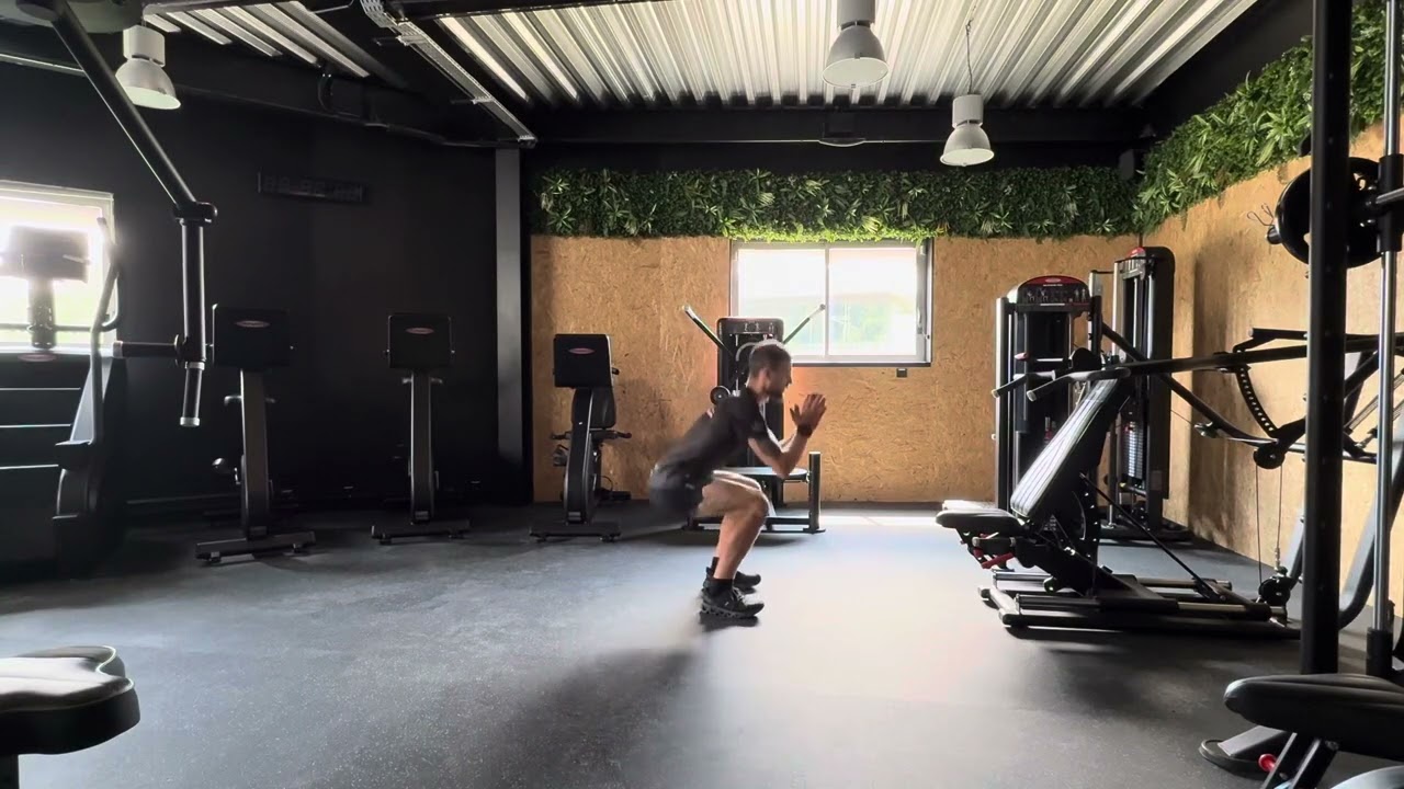 Squat poids de corps