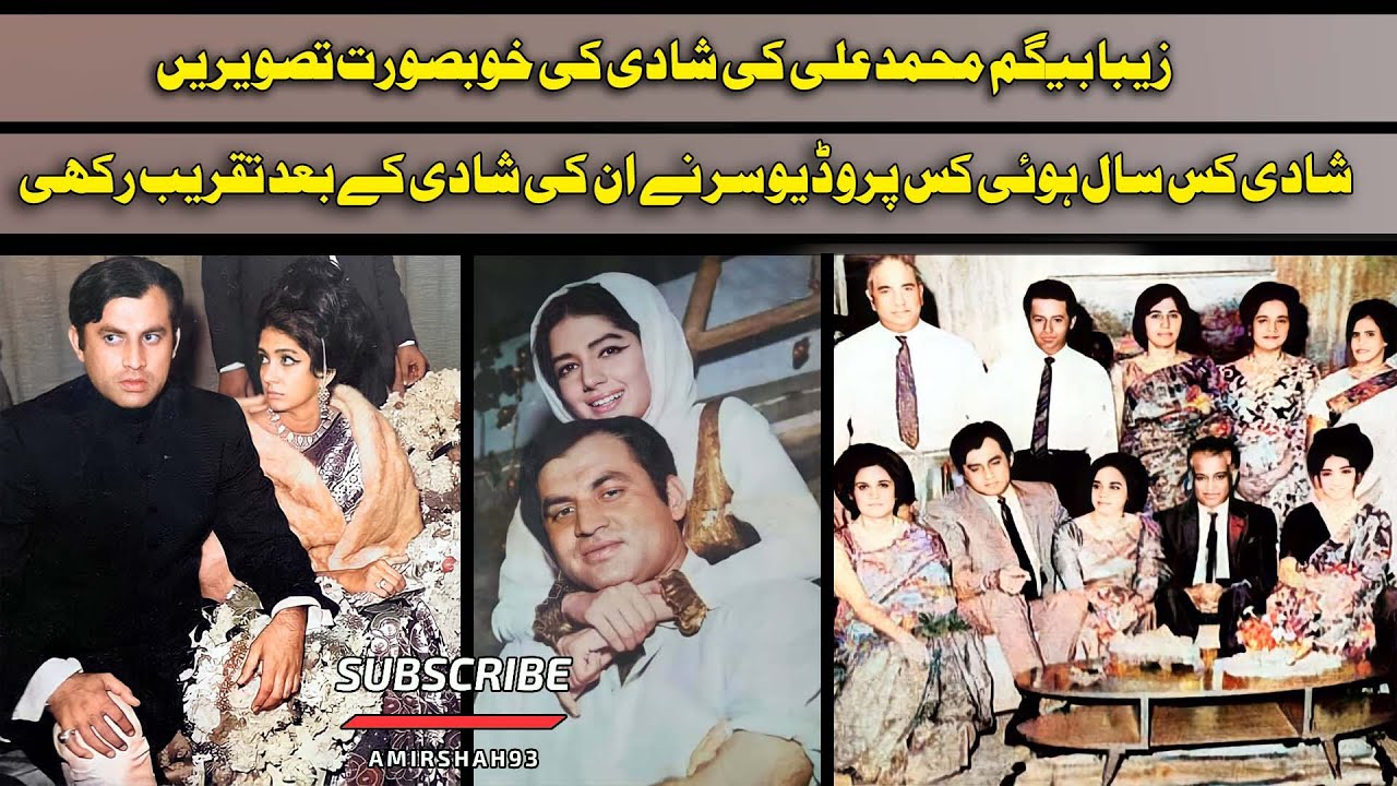 Zeba Begum Muhammad Ali Wedding Photos