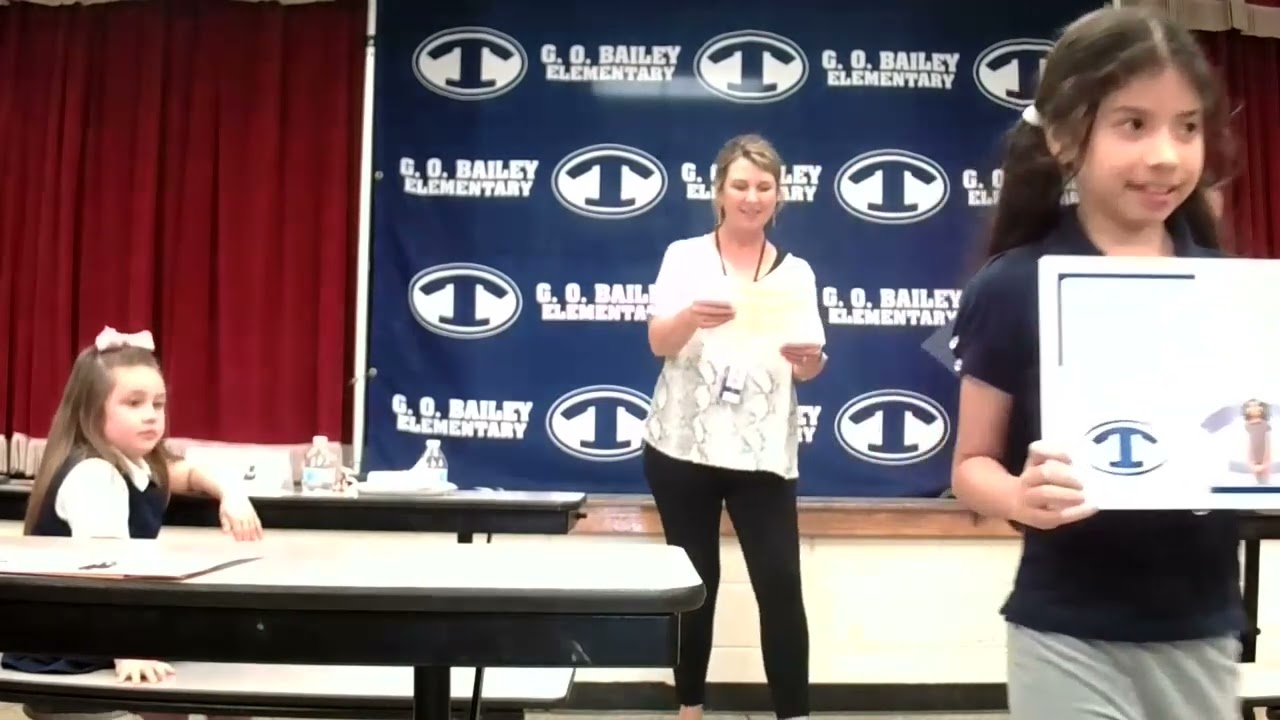 April Student of the Month Celebration