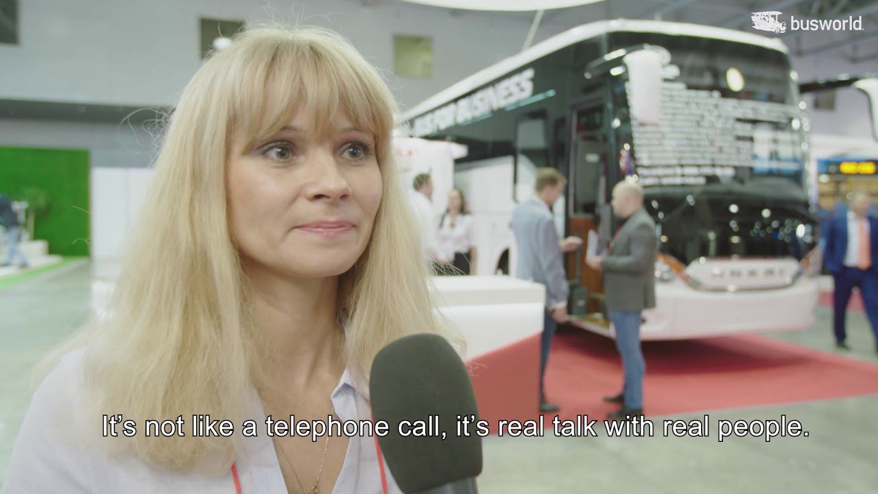 This is Busworld Russia 2018