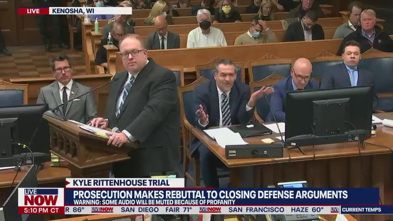 Kyle Rittenhouse trial: Prosecution rebuttal to defense closing arguments | LiveNOW from FOX