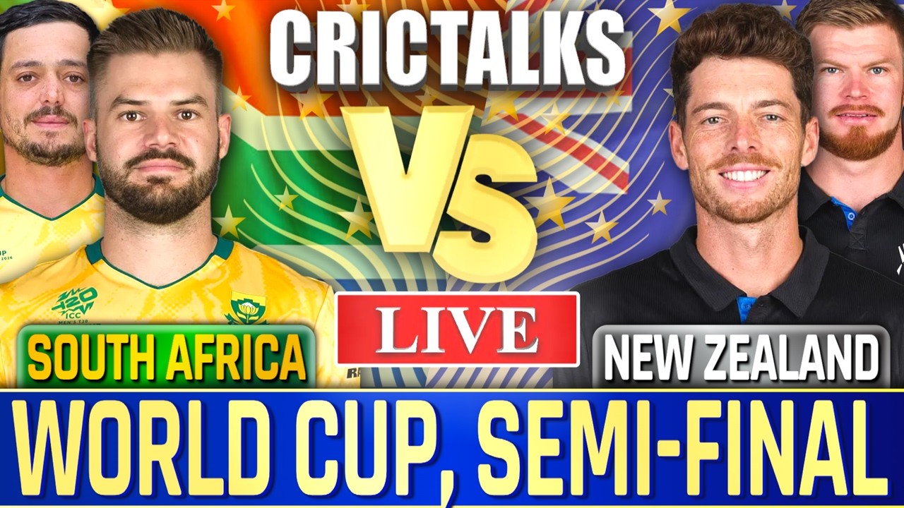 Live: South Africa vs New Zealand Semi Final Live Match Today T20 World Cup 2026 Score Commentary