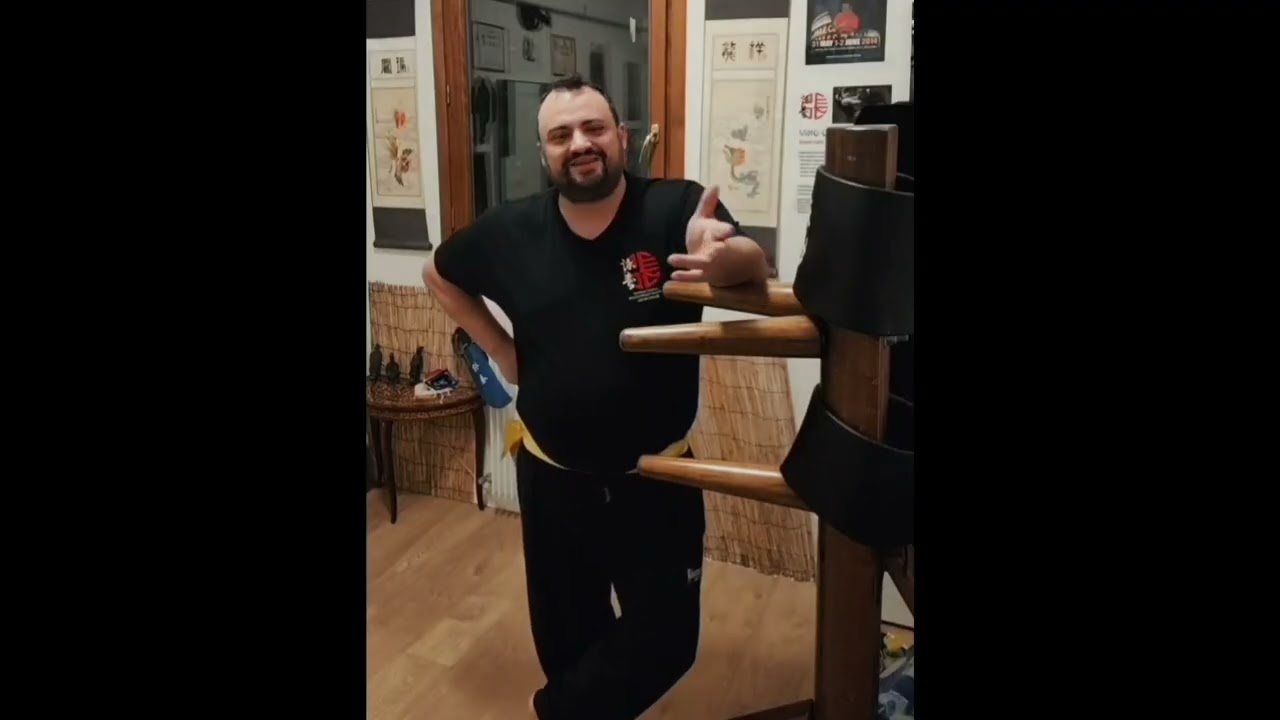 Wing Chun. William Cheung system, Prima sezione omino di legno. SIFU GIANFRANCO CECE 
