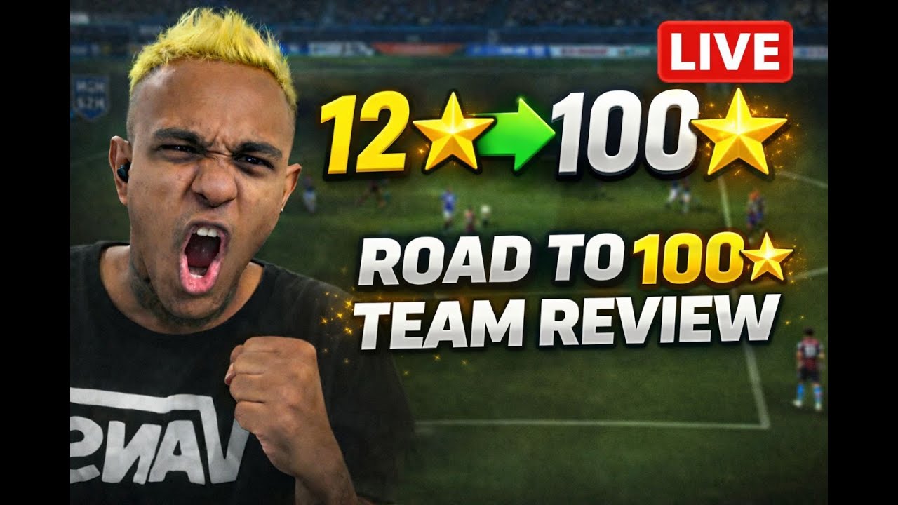 FC Mobile LIVE 🚨 Road to 100⭐️ | Team Review