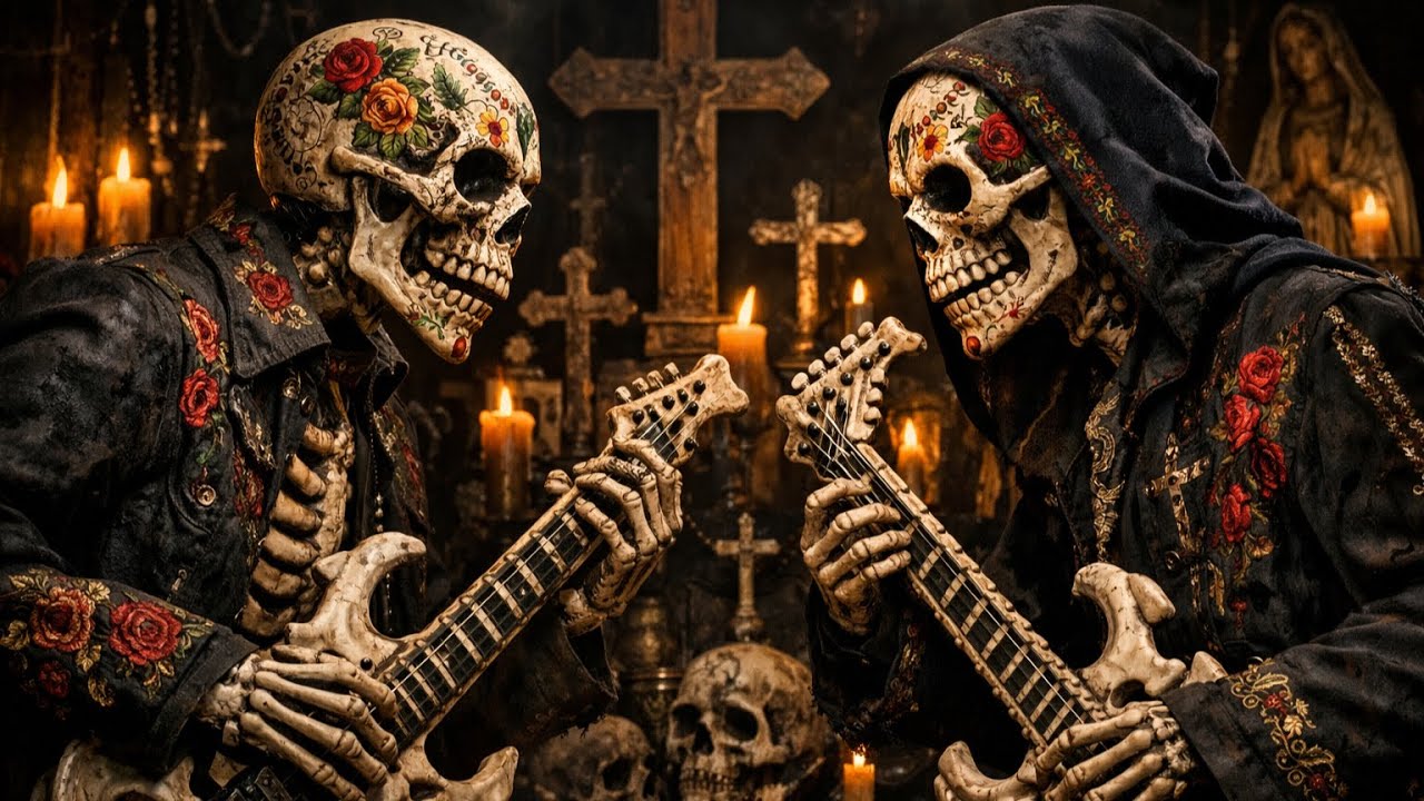 🥀 CAMINO LARGO FE CANSADA Y DIOS FIEL 🐎🎸 Música Dark Cristiano