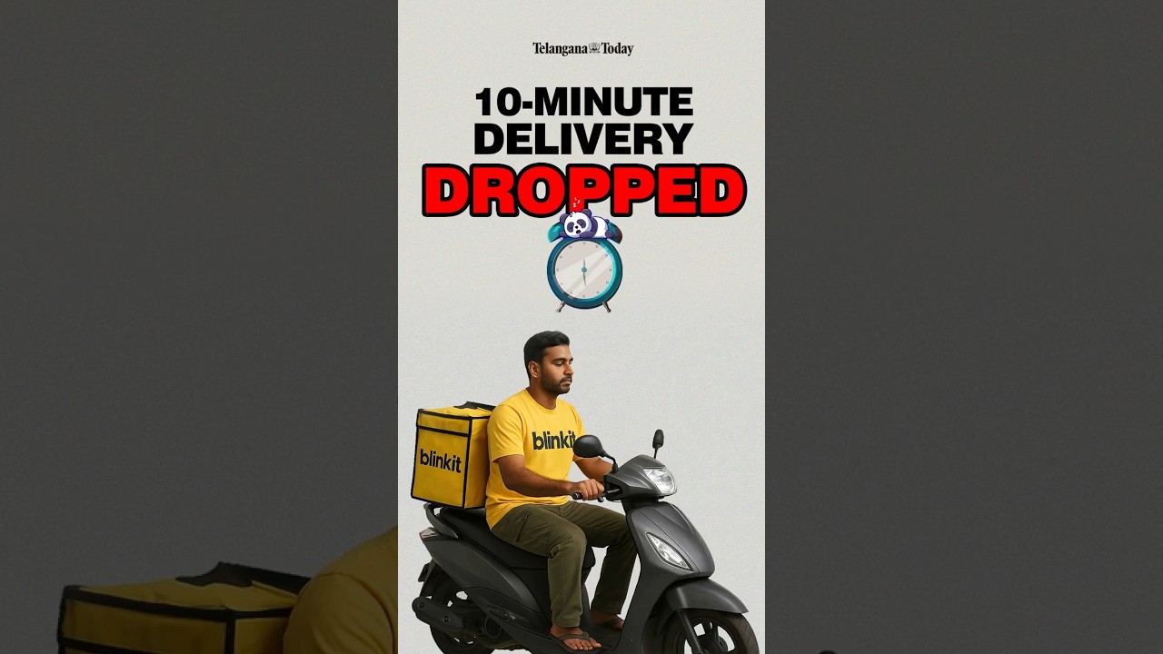 Blinkit drops 10-minute delivery claim after labour ministry intervention | Telangana Today