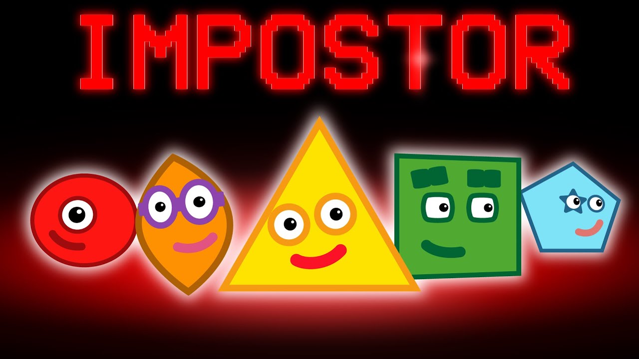 If Numberblocks were Among Us Characters - Flatland Edition