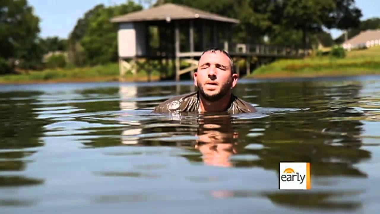 Noodling for catfish