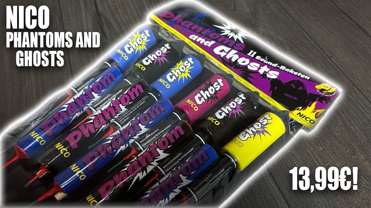 PHANTOMS AND GHOSTS von NICO | Die heftigsten Discounter-Raketen!🔥 | PyroMatador