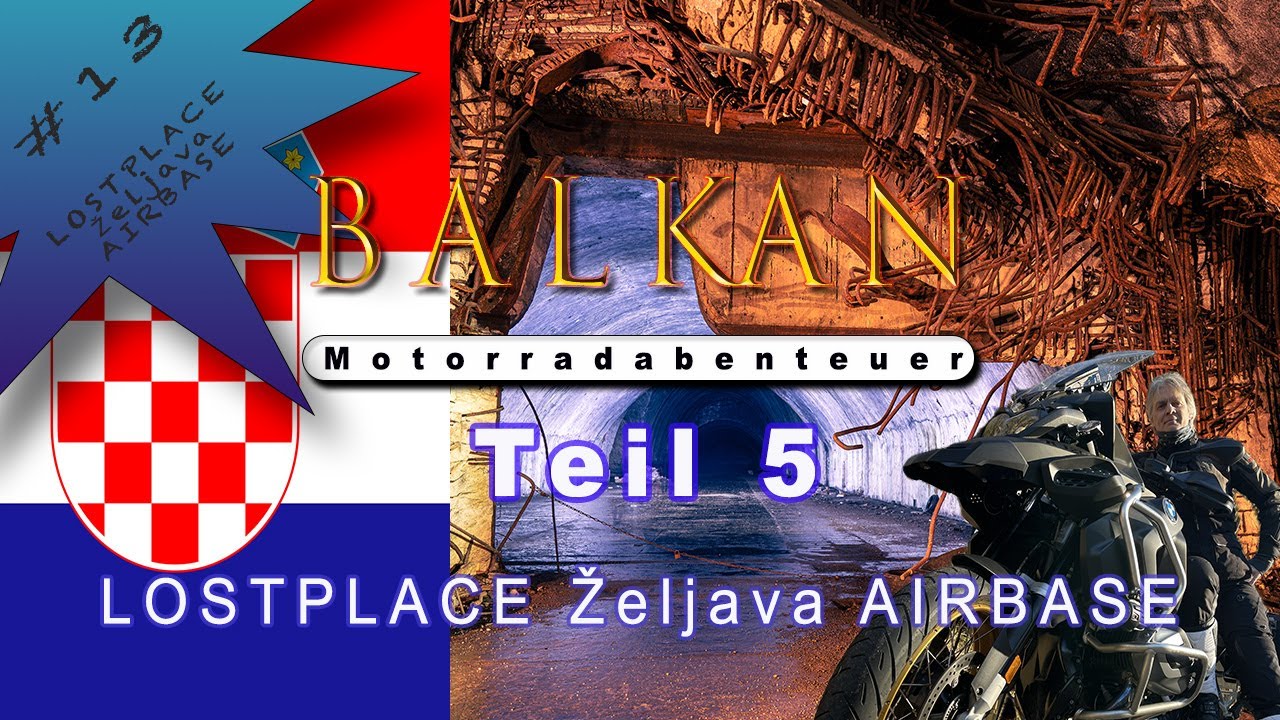 Lostplace Zeljava Airbase - Motorradabenteuer Balkan 2025: Teil 5