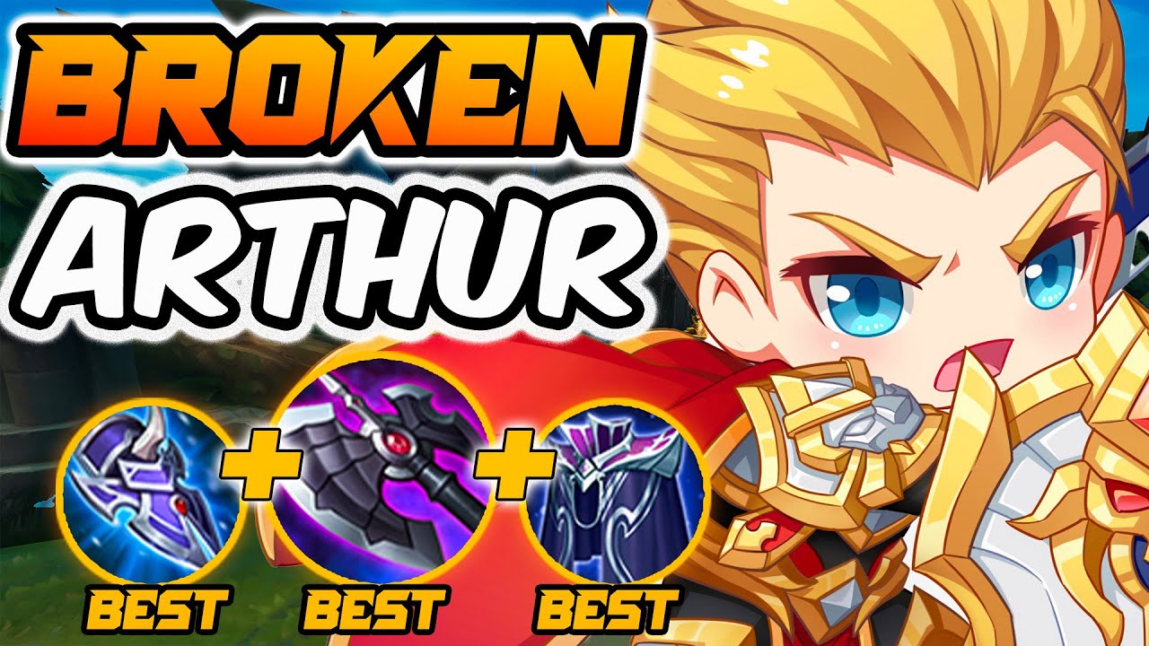 BROKEN ARTHUR GAMEPLAY #honorofkings