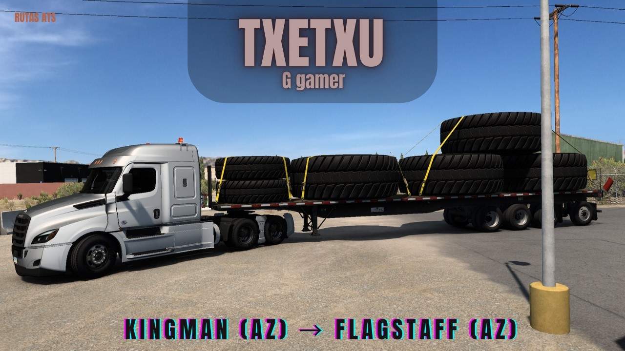 Rutas americanas ATS | American Truck Simulator | Kingman (AZ) a Flagstaff (AZ)