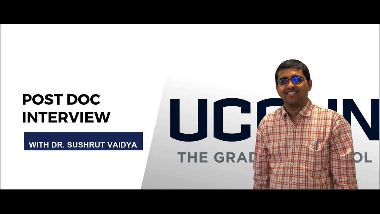 Interview with Postdoc Dr. Sushrut Vaidya