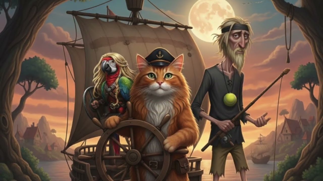 Captain Punkkari kissa  & Miehistö: Lankkulahden seikkailut ja sadut