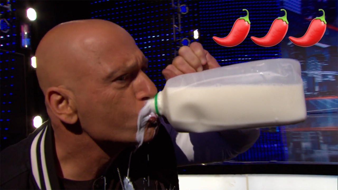 Howie Mandel Tries The World's HOTTEST Chilli! | America's Got Talent