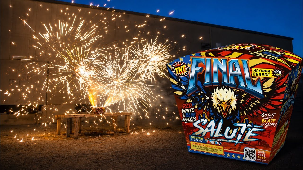 NEW 2026 Final Salute $119.99 TNT FIREWORKS