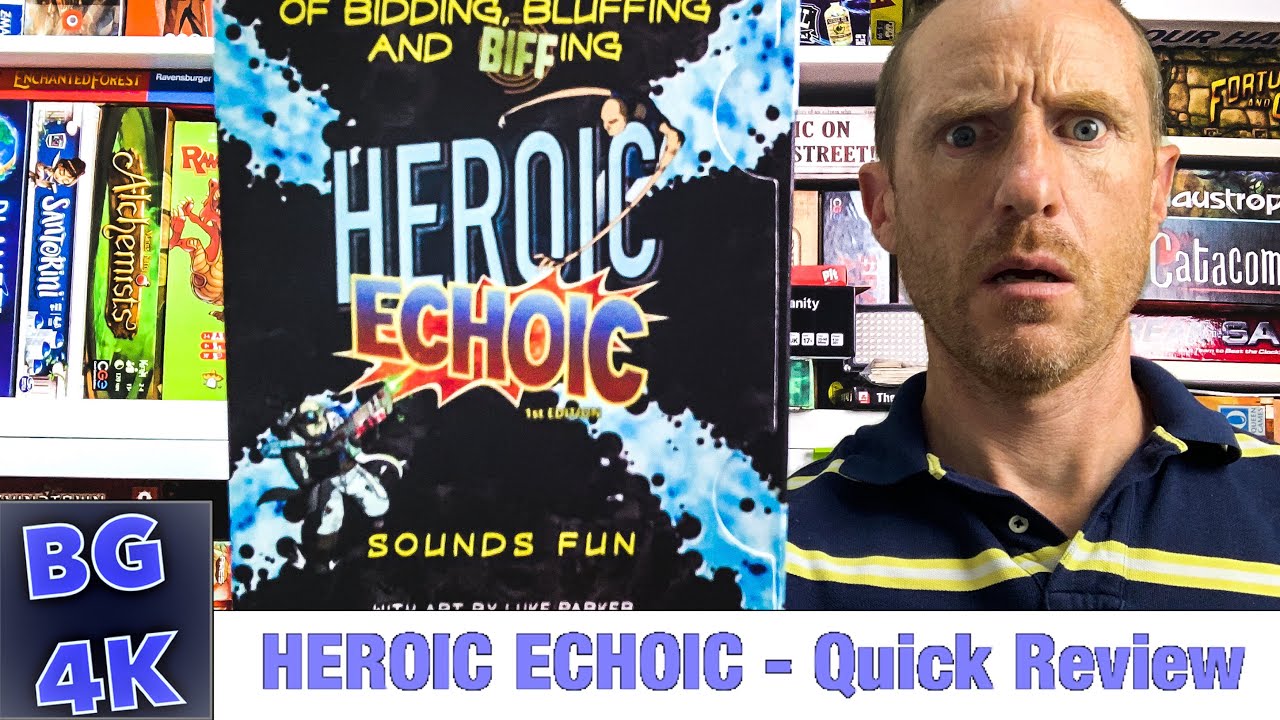 Heroic Echoic - Boardgames4K Quick Review
