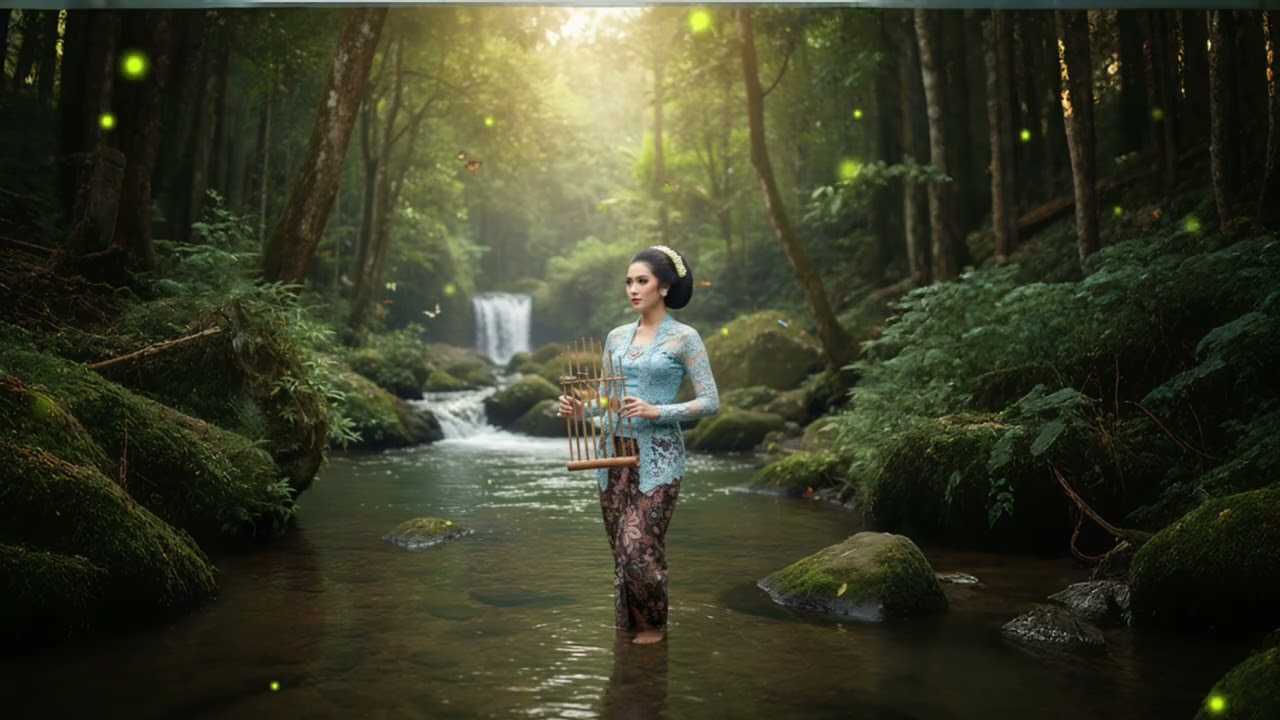1 Hour Suling Sunda Flute & Ethereal Humming | Traditional Indonesian