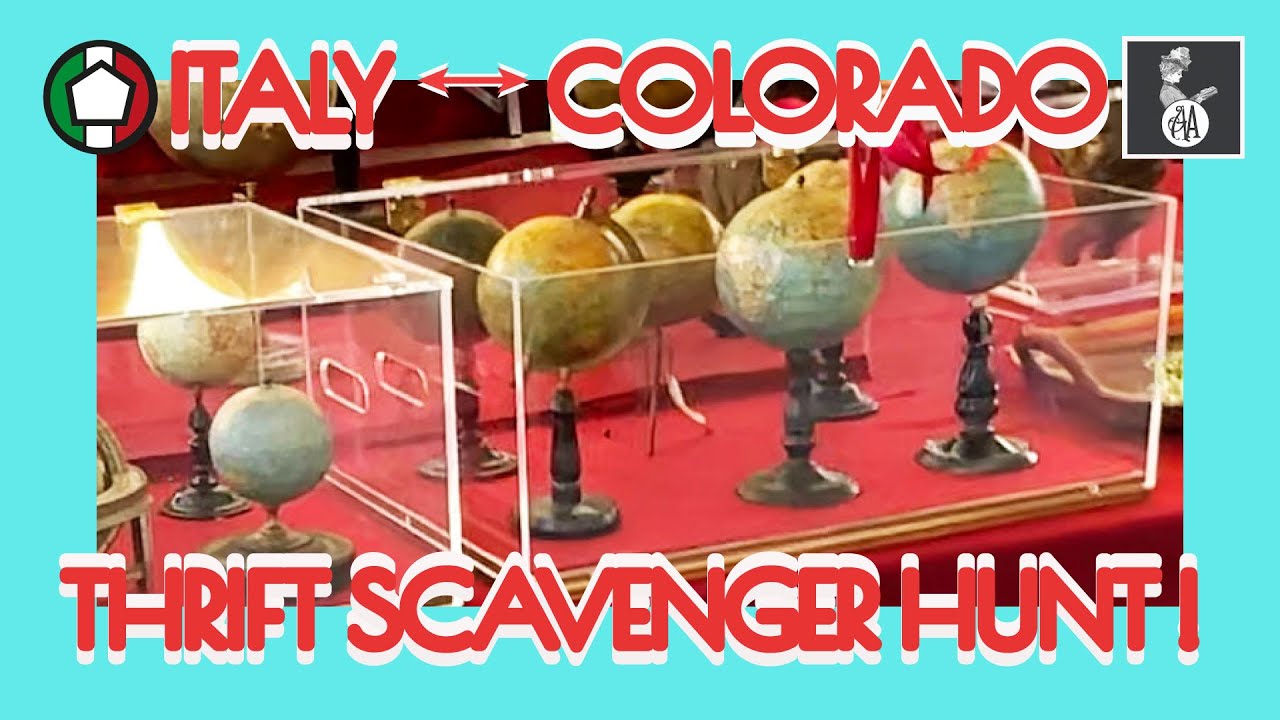 THRIFT SCAVENGER HUNT with @ANTIQUE AGENDA! 2022 VINTAGE ANTIQUE MARKET