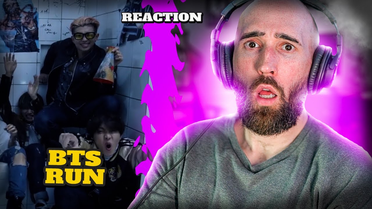 BTS - RUN [RAPPER REACTION]