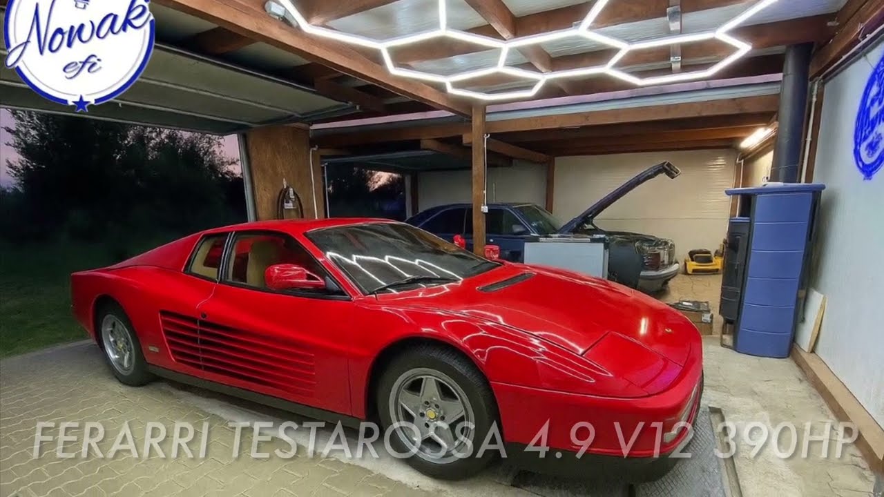 Ferrari Testarossa V12 - naprawa i regulacja K-jetronic / NowakEFI 