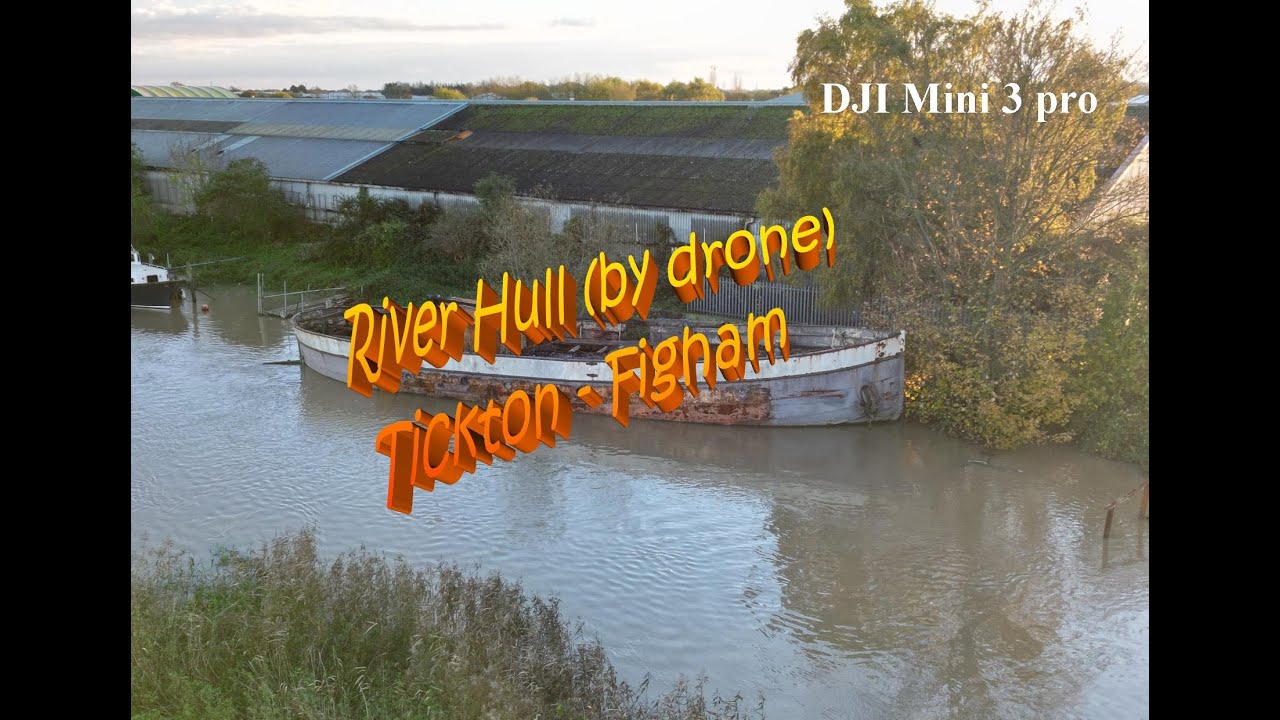 River Hull (by drone.)