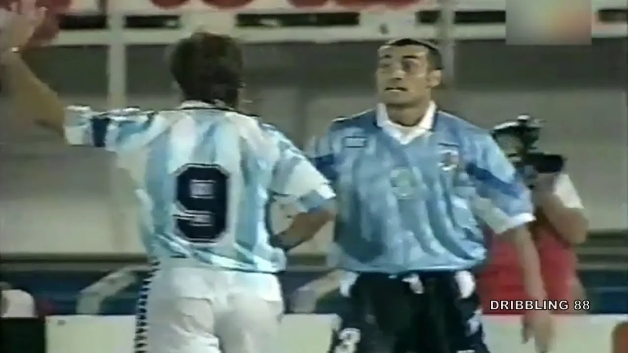Paolo Montero vs Argentina (Local) - Clasificatorias - 12/01/1997