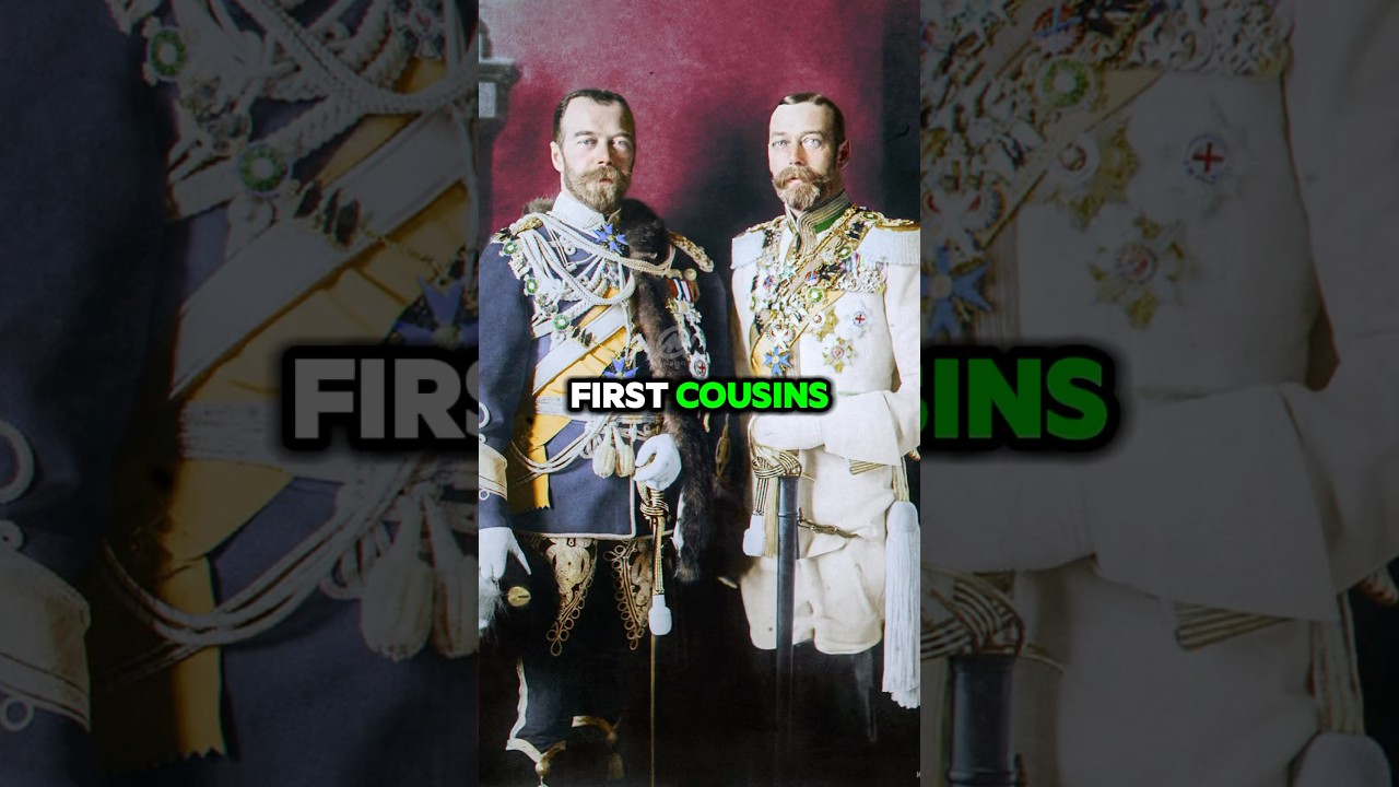 Kaiser Wilhelm II of Germany, King George V of England, and Czar Nicholas Il of Russia were cousins