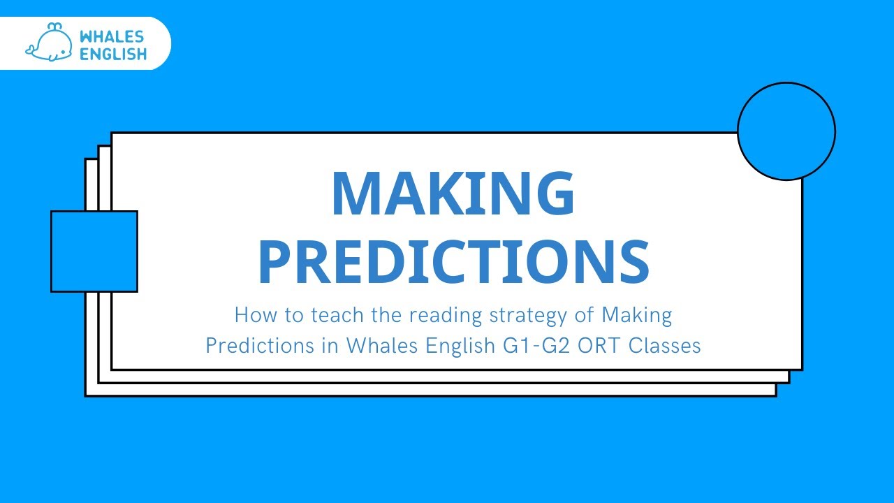 How do we teach the reading strategy of Making Predictions?
