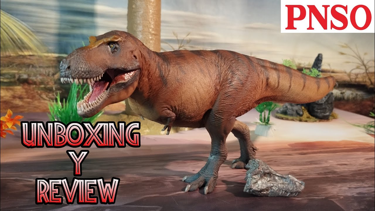 UNBOXING Y REVIEW CAMERON EL TYRANNOSAURUS REX DINOSAURIOS!!! \\ PNSO