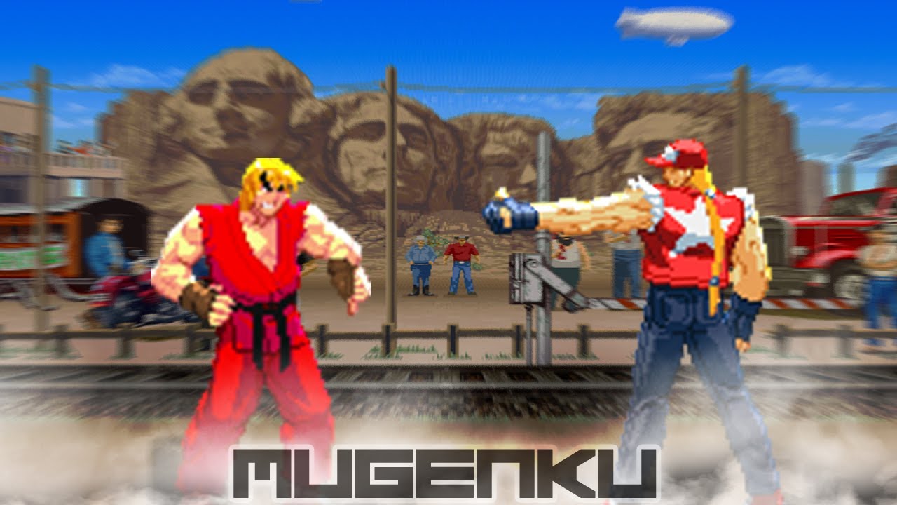 Master Ken vs Terry Bogard. Marvel vs Capcom vs SNK Street Fighter MUGEN Multiverse