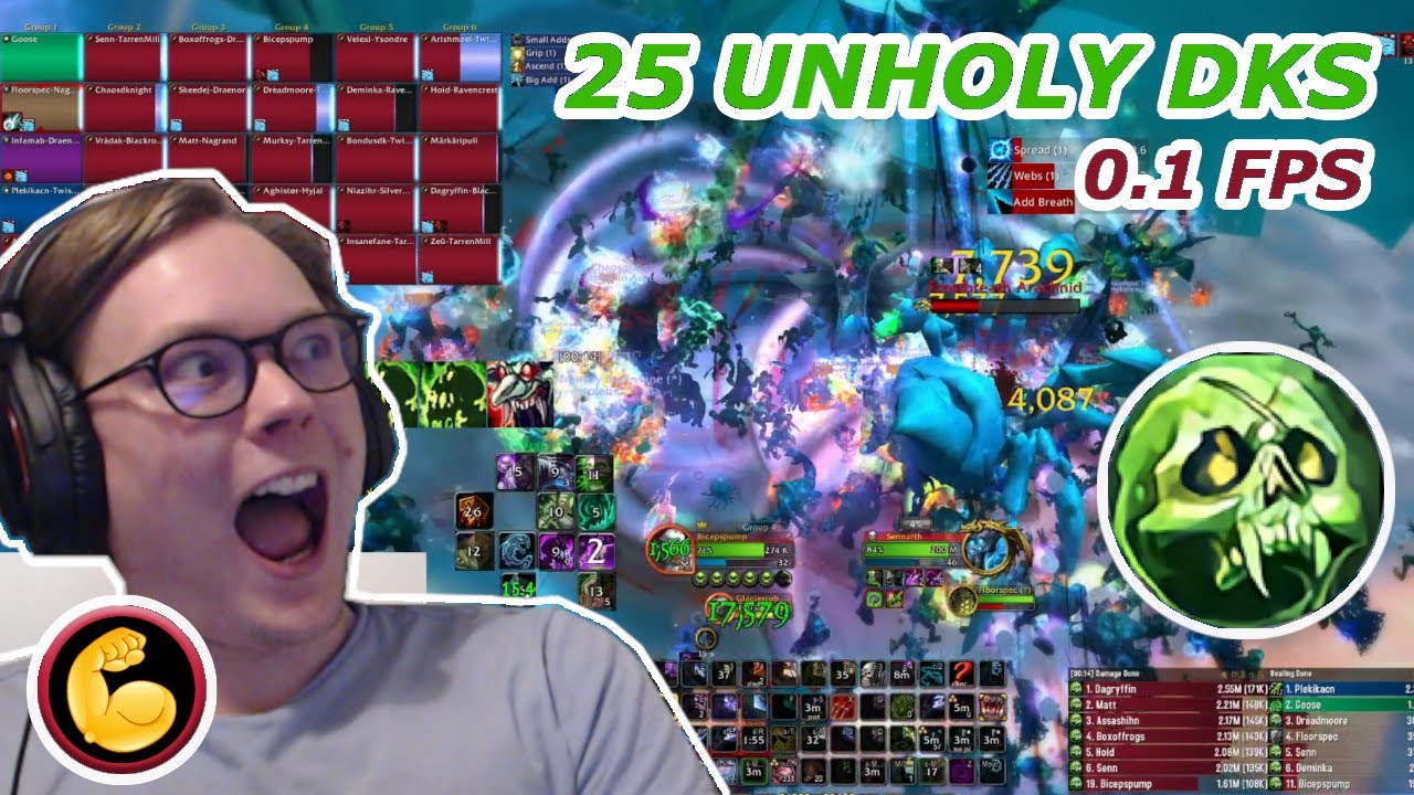 25 Unholy DKs vs Vault HC (Dragonflight)