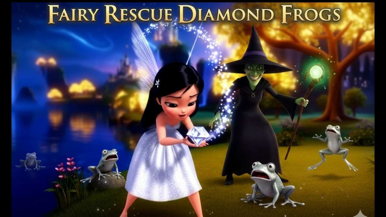 Princess Luna’s Solo Mission: Saving the Enchanted Frogs! #fairytalesstory  #fairytales