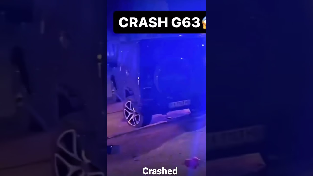 Crashed my G63 😱