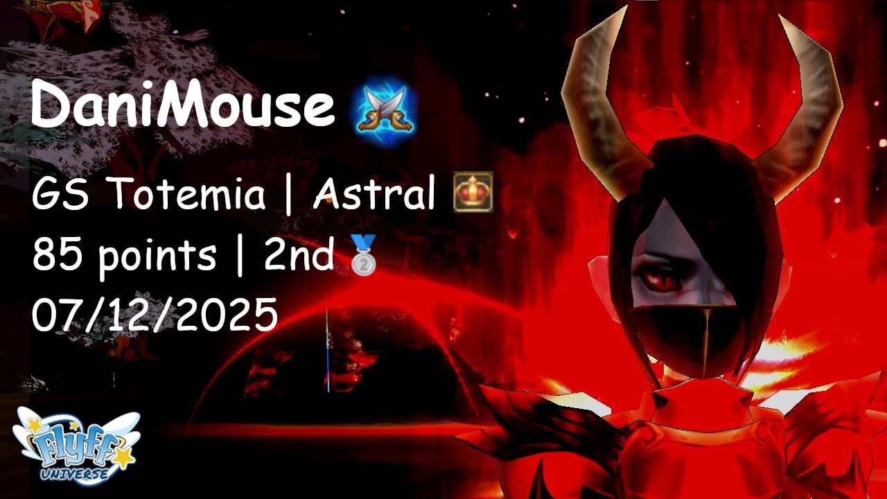 Flyff Universe | Guild Siege Totemia | 07/12/2025 | 85 points🥈 | Slayer PvP